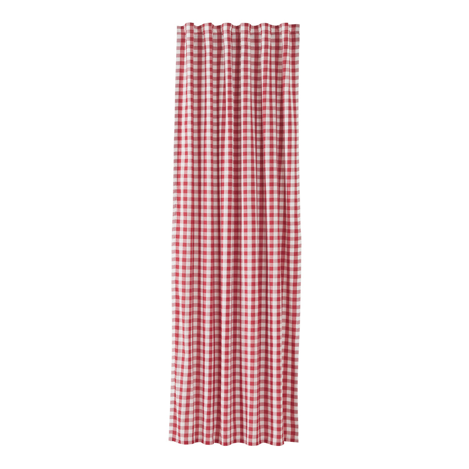 April & Olive Annie Buffalo Red Check Panel 96x50 By VHC Brands