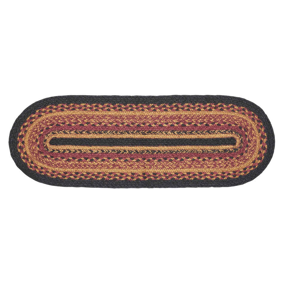 Mayflower Market Heritage Farms Jute Oval Runner 8x24 By VHC Brands