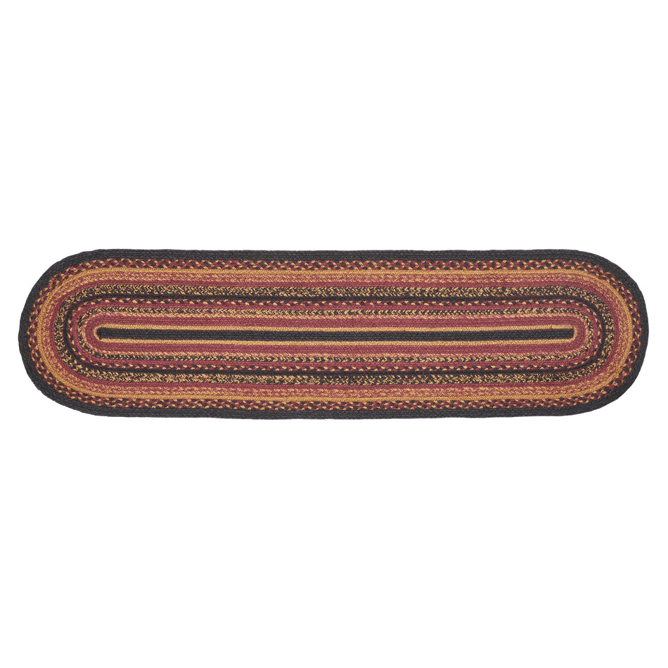 Mayflower Market Heritage Farms Jute Oval Runner 13x48 By VHC Brands