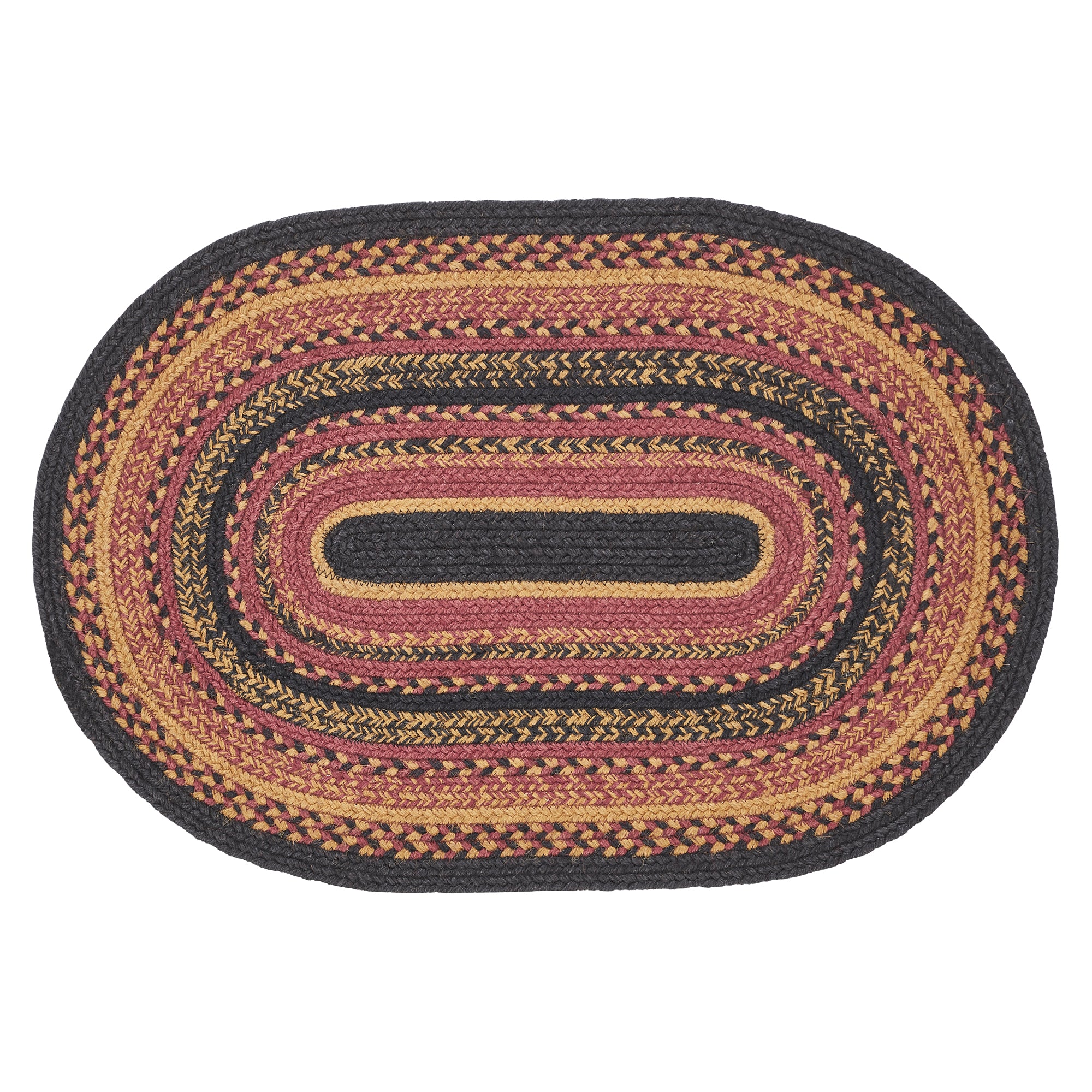 Mayflower Market Heritage Farms Jute Rug Oval w/ Pad 20x30 By VHC Brands