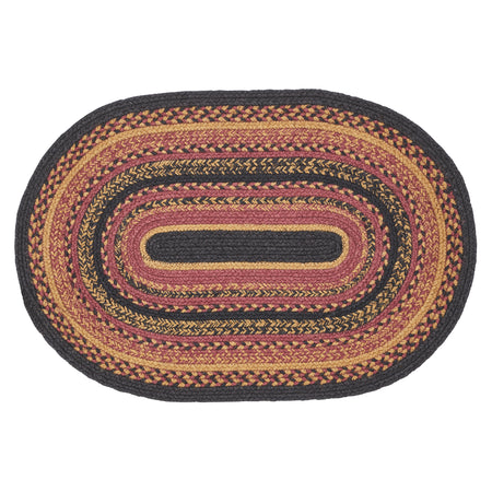 Mayflower Market Heritage Farms Jute Rug Oval w/ Pad 20x30 By VHC Brands