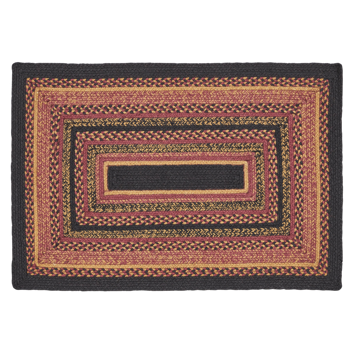 Mayflower Market Heritage Farms Jute Rug Rect w/ Pad 24x36 By VHC Brands