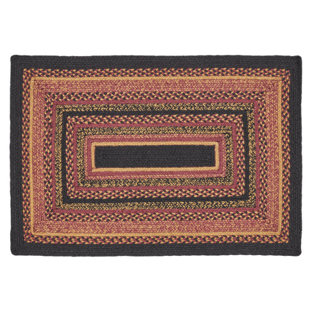 Mayflower Market Heritage Farms Jute Rug Rect w/ Pad 24x36 By VHC Brands