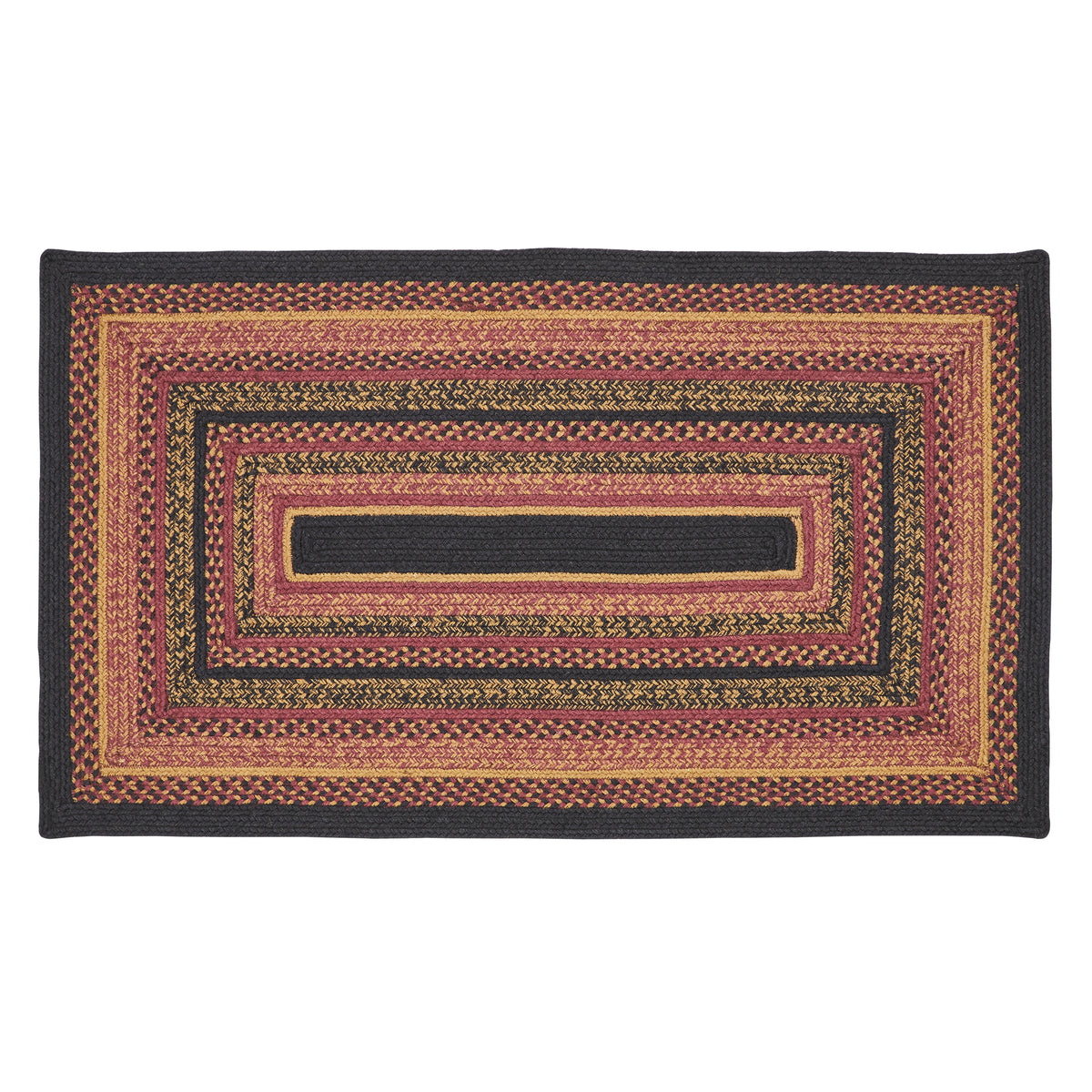 Mayflower Market Heritage Farms Jute Rug Rect w/ Pad 27x48 By VHC Brands