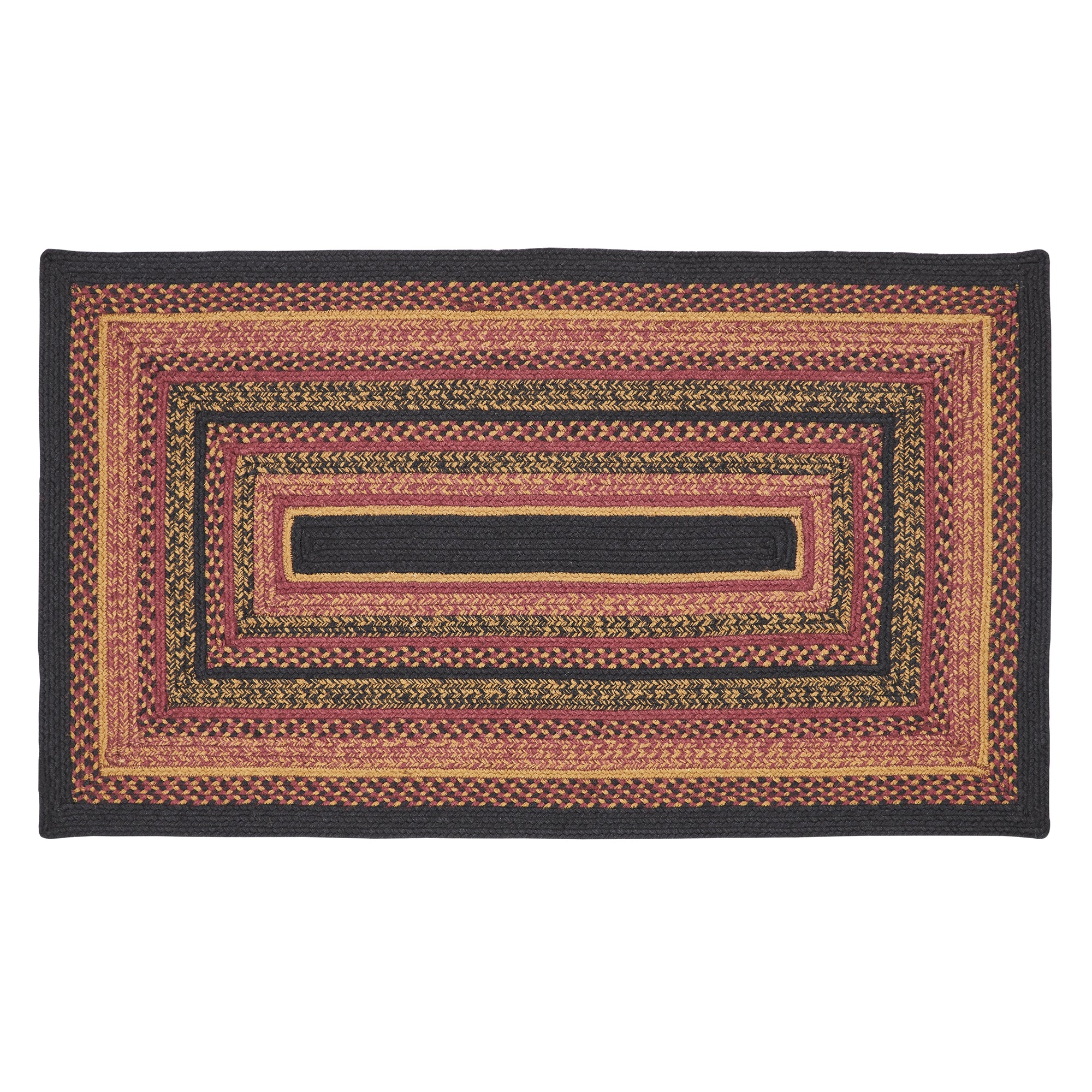 Mayflower Market Heritage Farms Jute Rug Rect w/ Pad 27x48 By VHC Brands