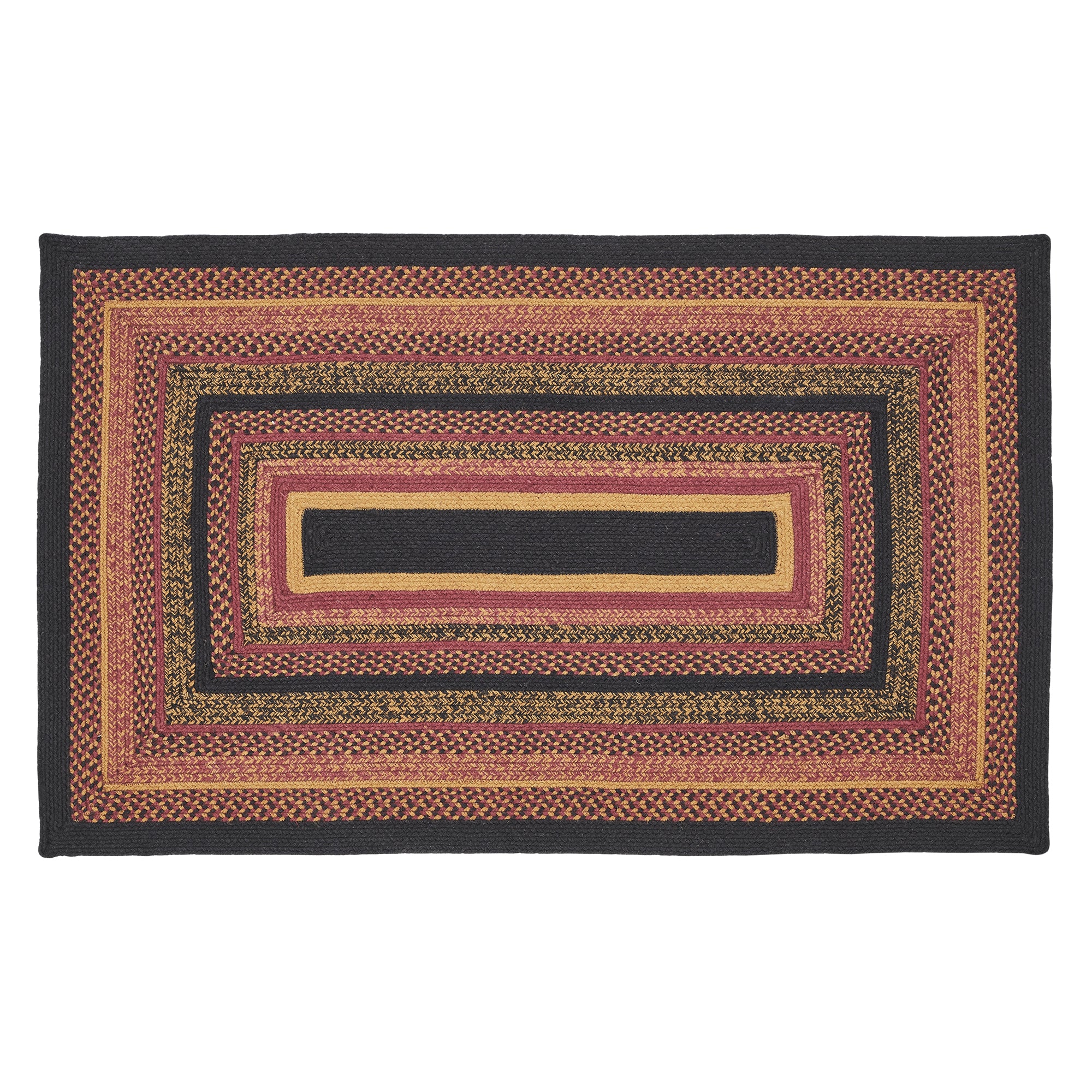 Mayflower Market Heritage Farms Jute Rug Rect w/ Pad 36x60 By VHC Brands