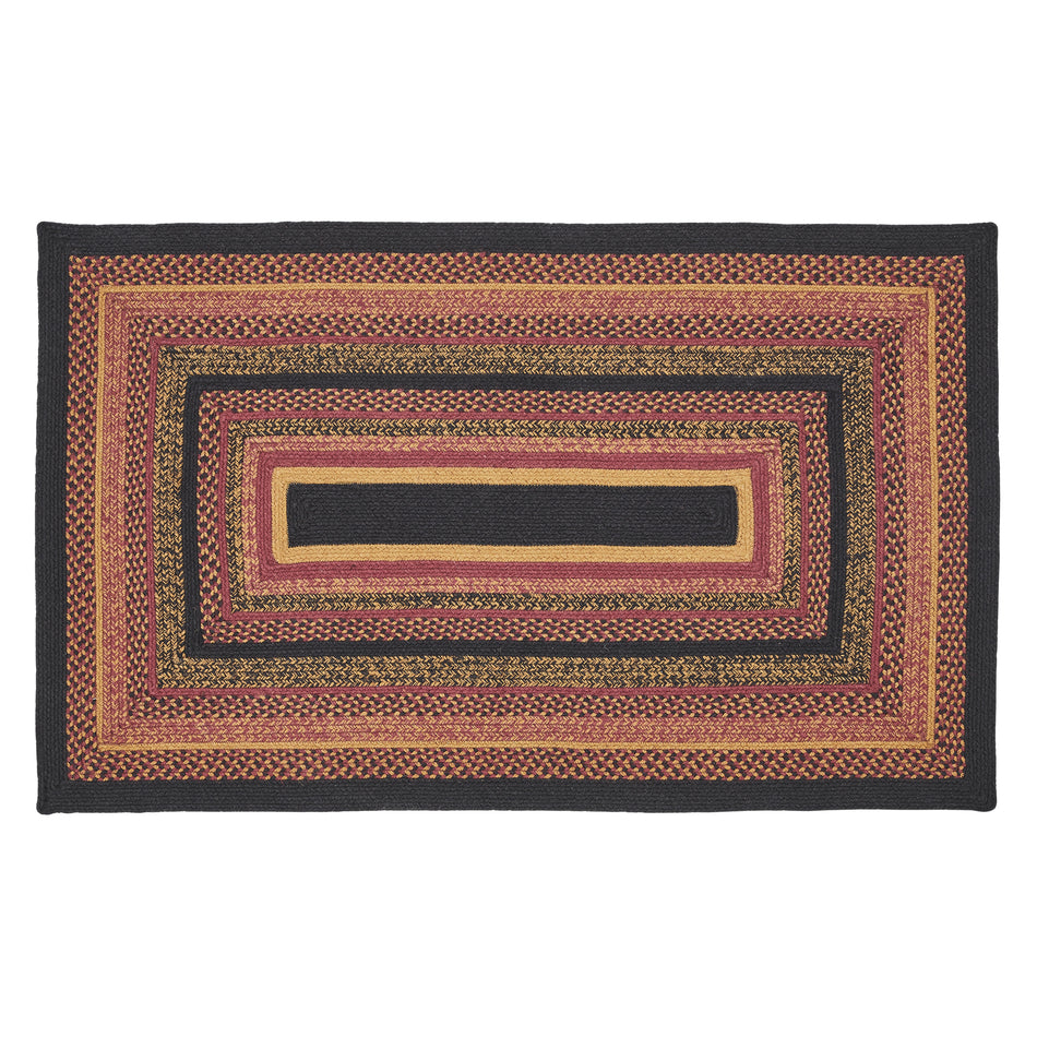 Mayflower Market Heritage Farms Jute Rug Rect w/ Pad 36x60 By VHC Brands