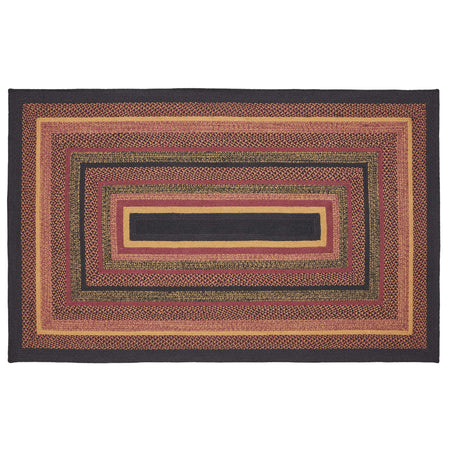 Mayflower Market Heritage Farms Jute Rug Rect w/ Pad 60x96 By VHC Brands