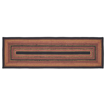 Mayflower Market Heritage Farms Jute Rug/Runner Rect w/ Pad 24x78 By VHC Brands