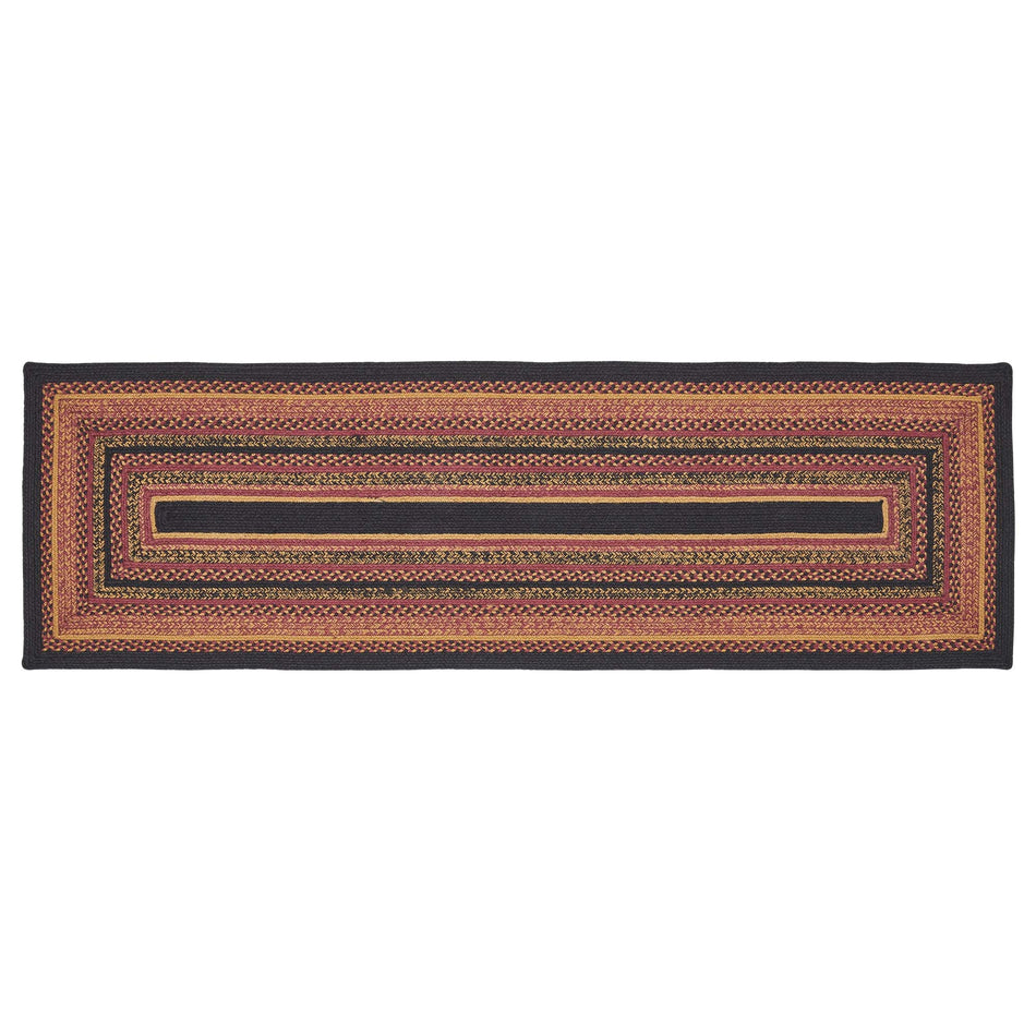 Mayflower Market Heritage Farms Jute Rug/Runner Rect w/ Pad 24x78 By VHC Brands