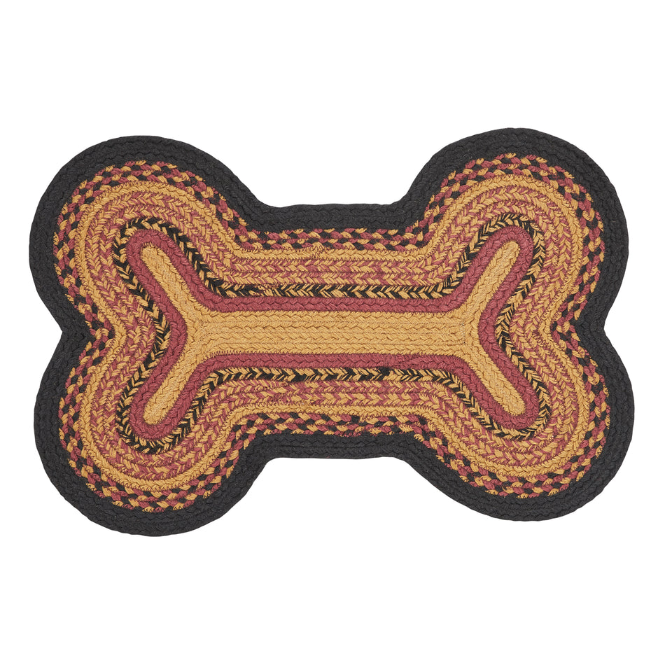 Mayflower Market Heritage Farms Indoor/Outdoor Small Bone Rug 11.5x17.5 By VHC Brands