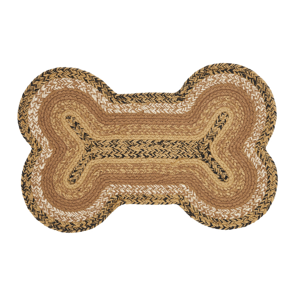 Mayflower Market Kettle Grove Indoor/Outdoor Small Bone Rug 11.5x17.5 By VHC Brands