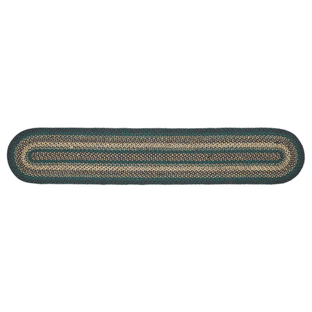 April & Olive Pine Grove Jute Oval Runner 13x72 By VHC Brands