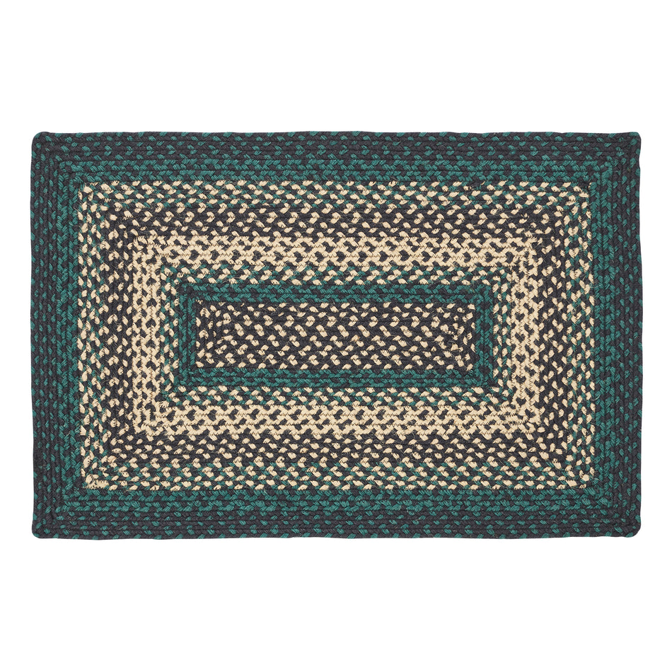 April & Olive Pine Grove Jute Rug Rect w/ Pad 20x30 By VHC Brands