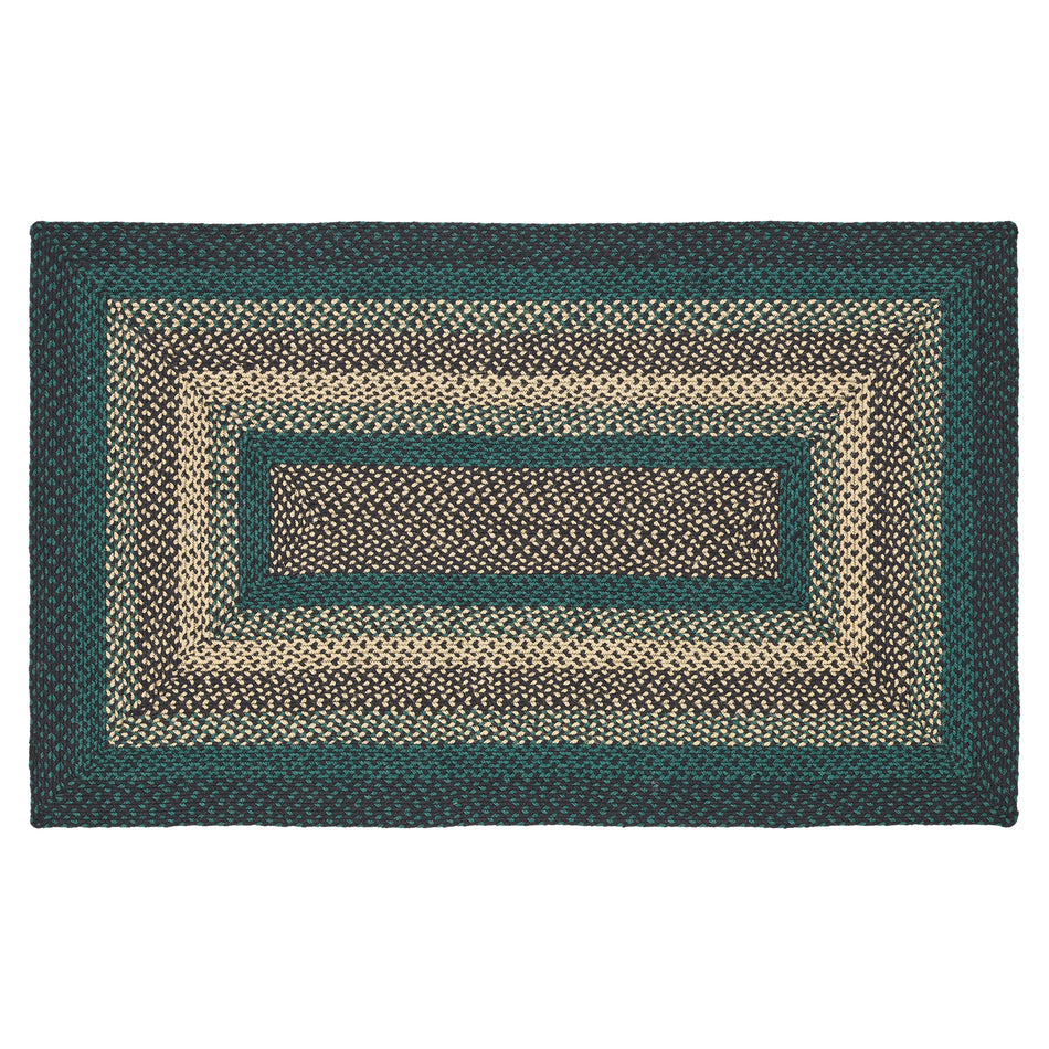 April & Olive Pine Grove Jute Rug Rect w/ Pad 36x60 By VHC Brands