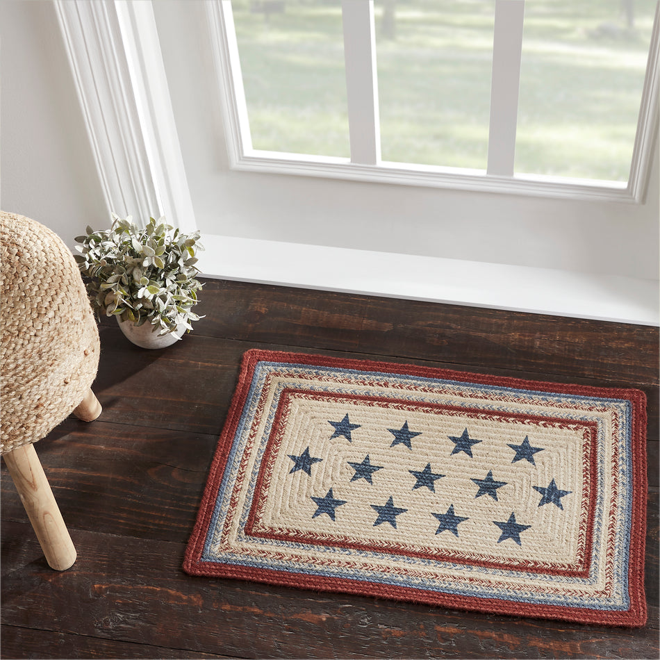 April & Olive Celebration Jute Rug Rect w/ Pad 20x30 By VHC Brands