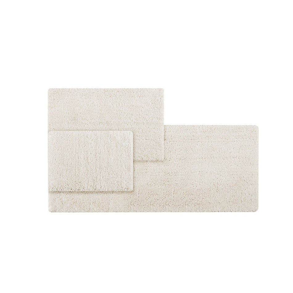 Grande Solid Tufted Rug - Wheat - 17x24"