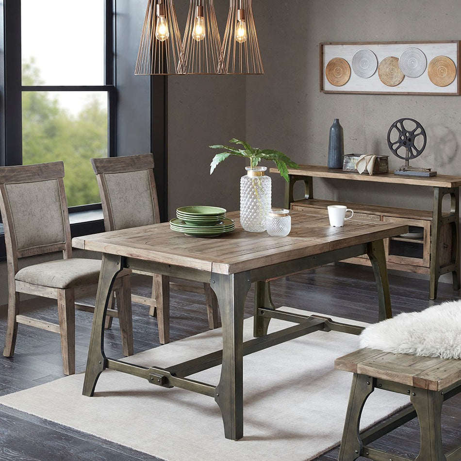 INK+IVY Oliver Extension Dining Table - Grey 