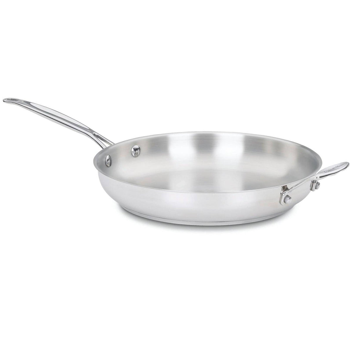12 Inch Cool Touch Stainless Steel Skillet
