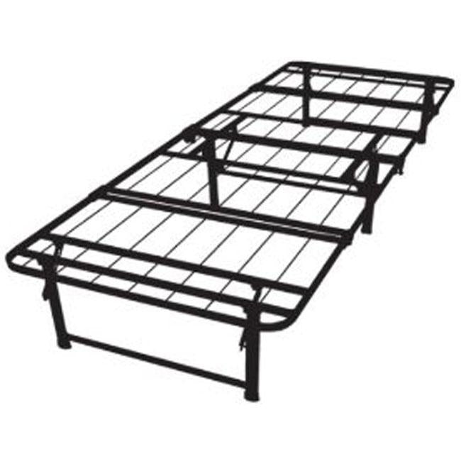 Twin-size Steel Folding Metal Platform Bed Frame
