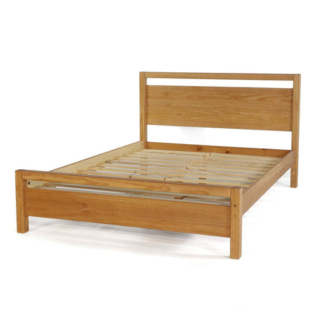 King Size FarmHouse Traditional Rustic Acacia Platform Bed