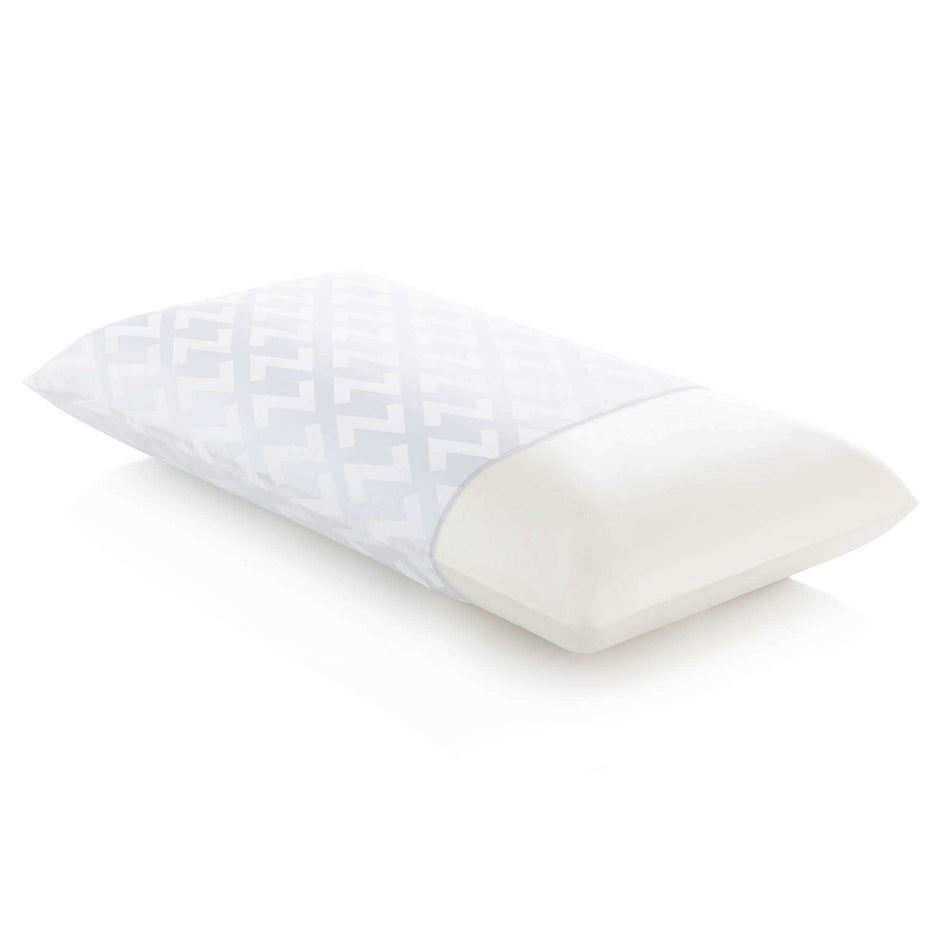 Malouf Dough Queen Low Loft Memory Foam Pillow Plush