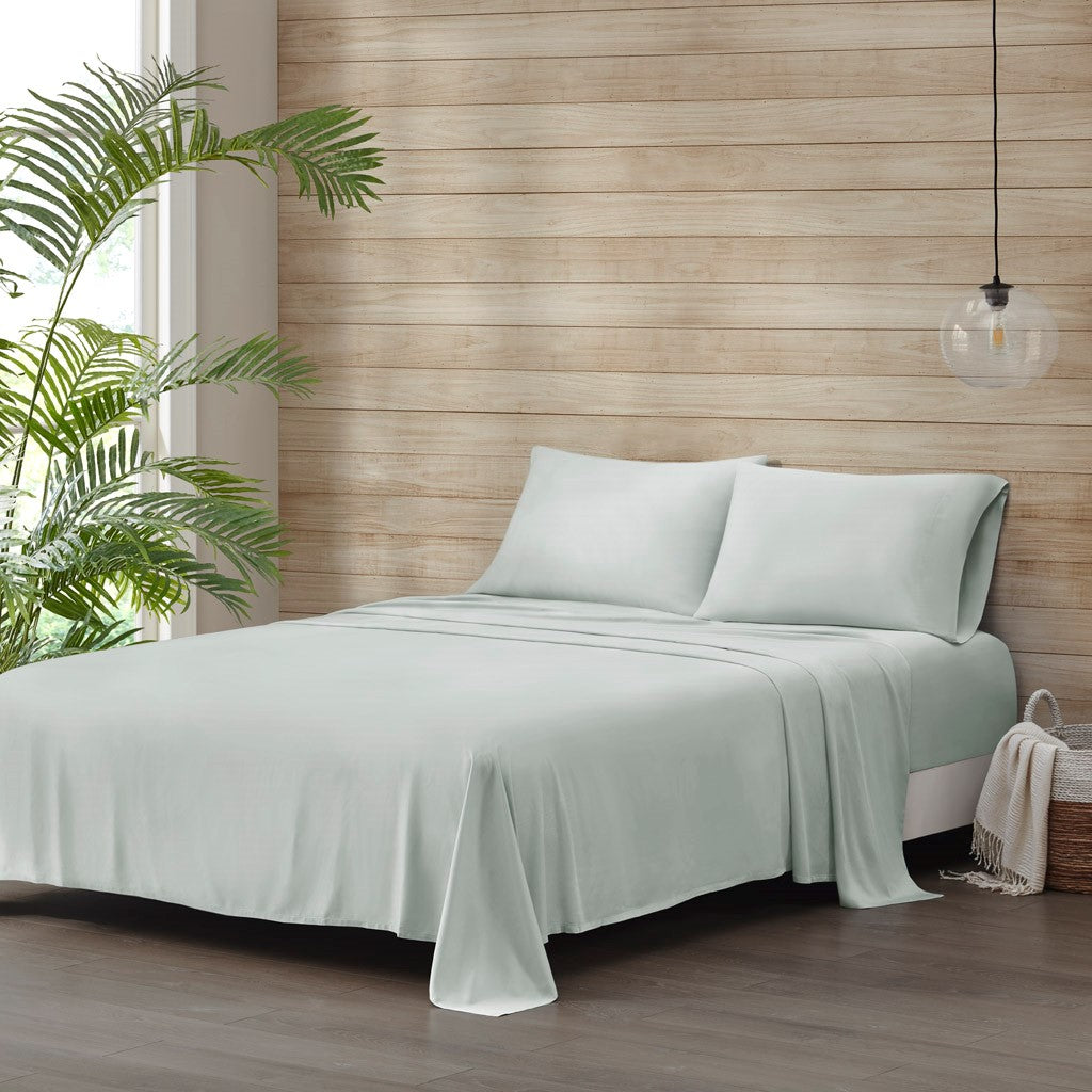 Beautyrest Tencel Polyester Blend Sheet Set - Sage - King Size