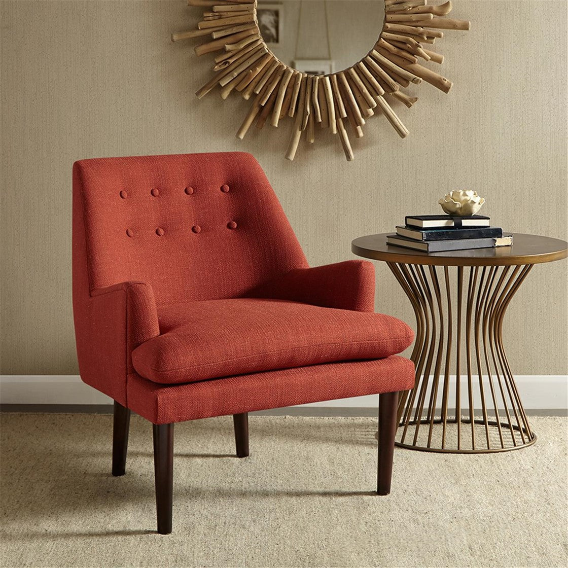 Madison Park Taylor Mid-Century Accent Chair - Spice 