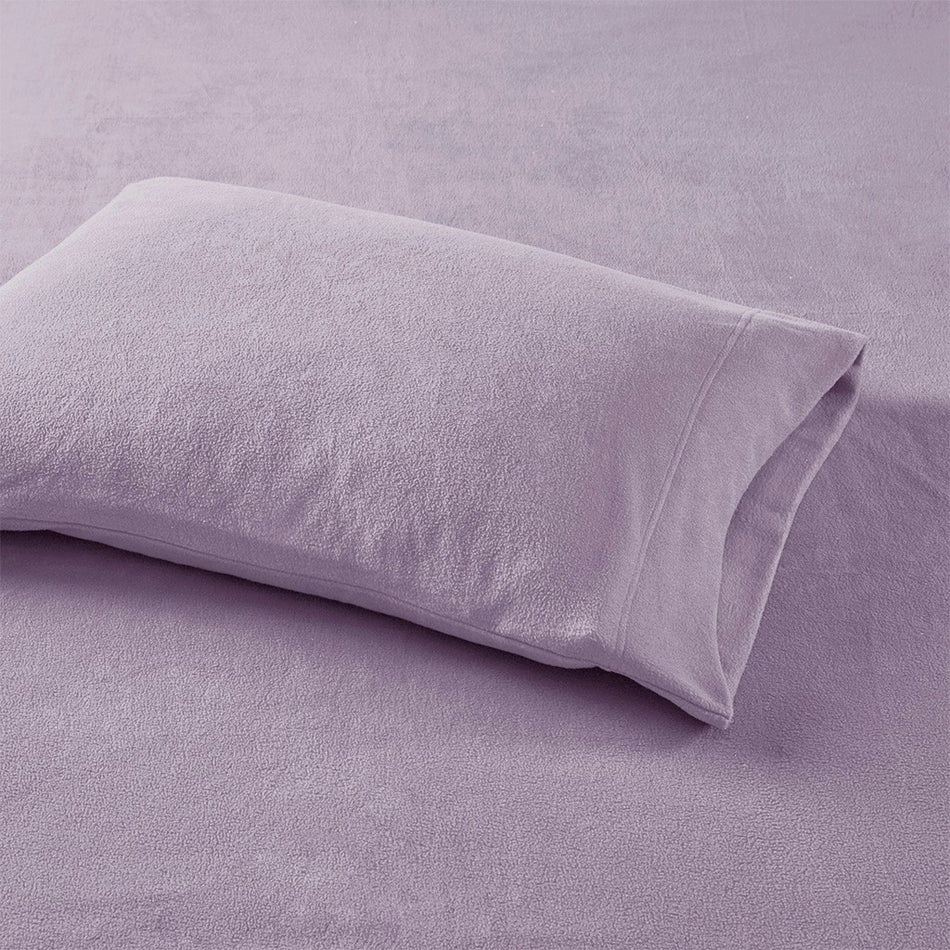 Micro Fleece Sheet Set - Lavender - Twin Size