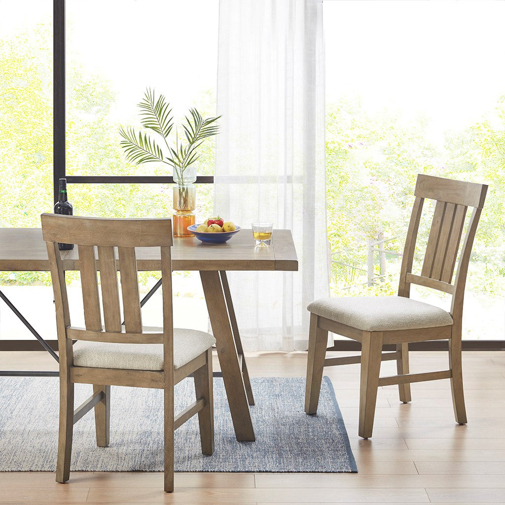 INK+IVY Sonoma Dining Side Chair(Set of 2pcs) - Reclaimed Grey 