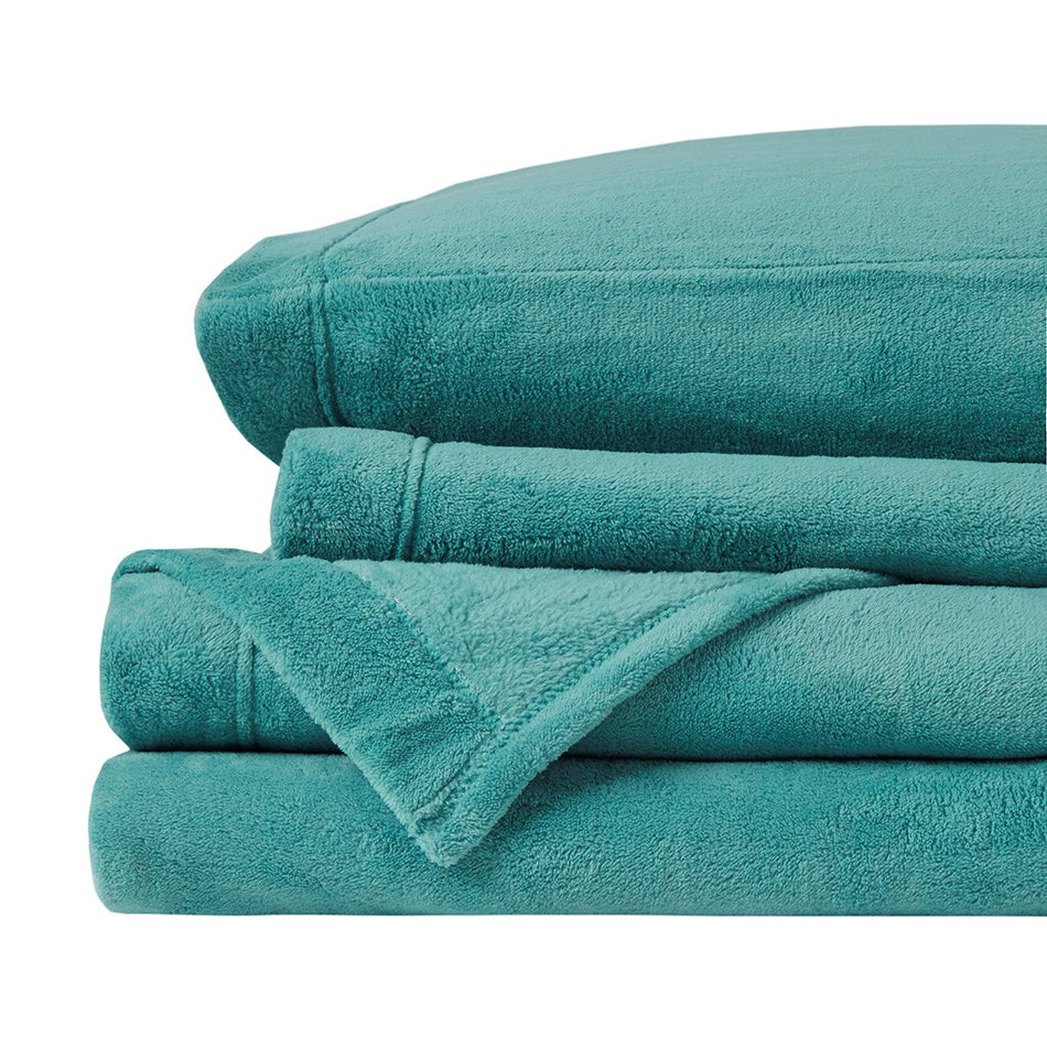 Soloft Plush Sheet Set - Teal - King Size