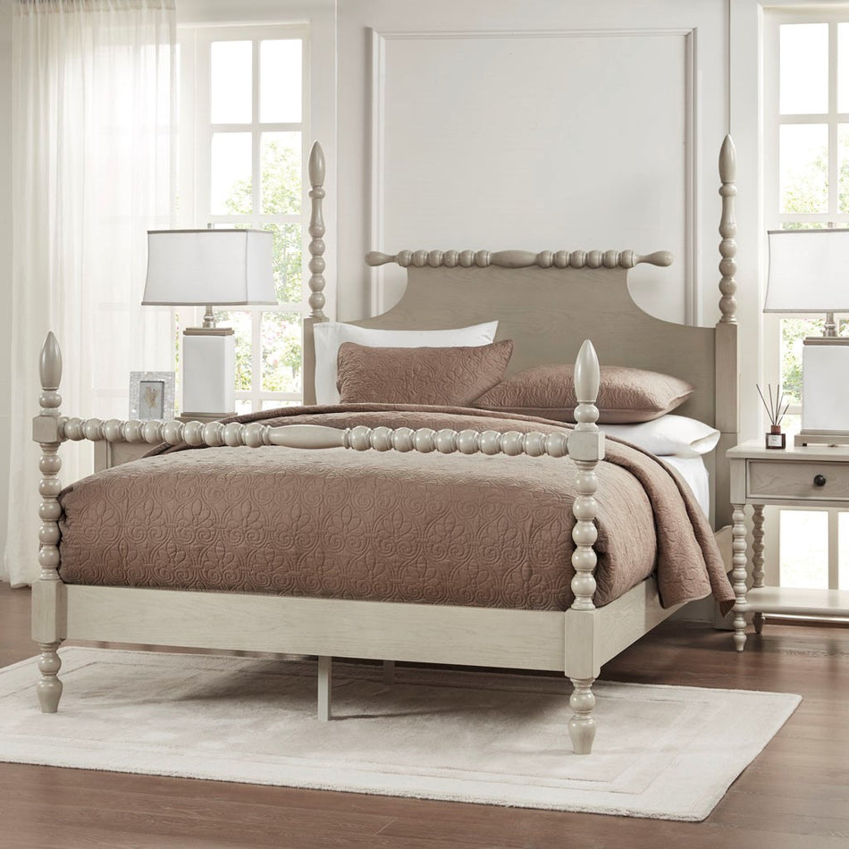 Madison Park Signature Beckett Bed - Natural - Queen Size