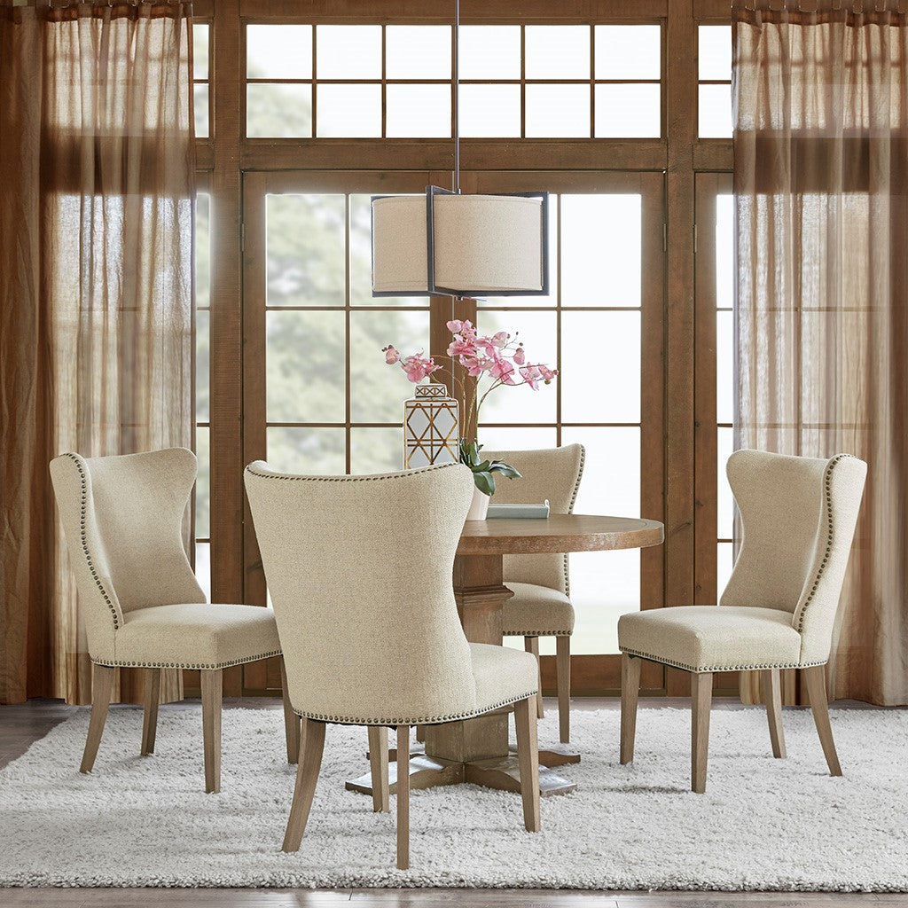 Madison Park Skylar Dining Side Chair (Set of 2) - Cream 