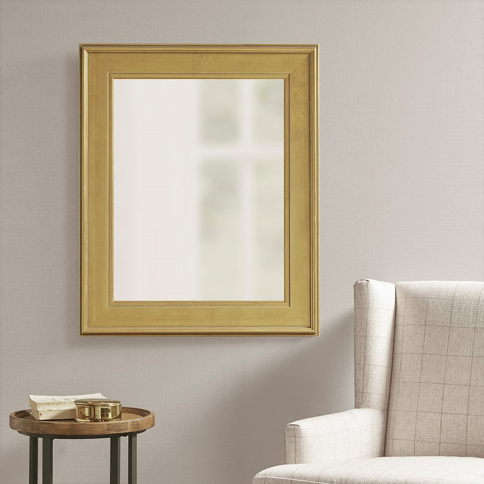 Martha Stewart Westchester Rectangle Accent Mirror
 - Antique Gold - MT160-0007