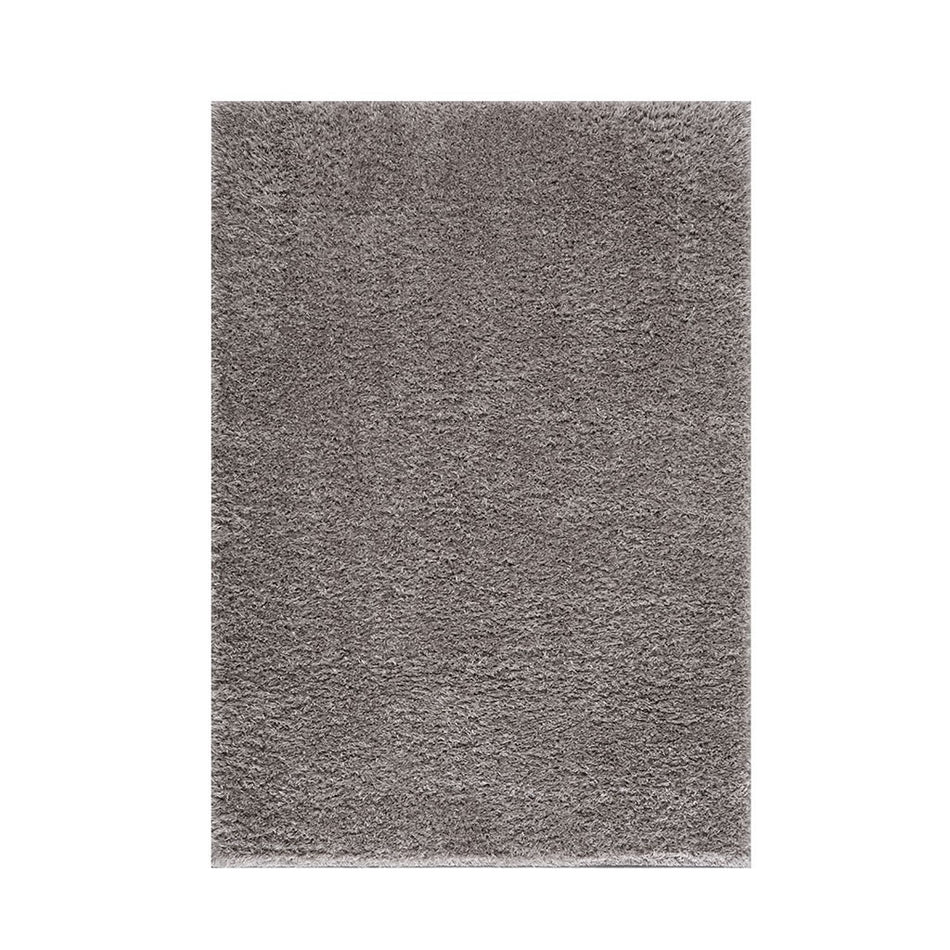 Camdyn Super Soft Polyester Shag Area Rug - Grey - Scatter