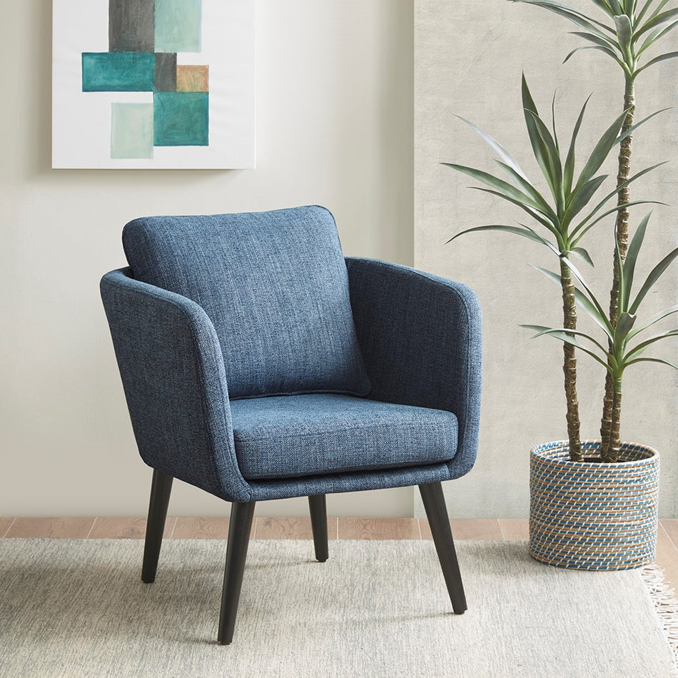 INK+IVY Jake Accent Chair - Blue 
