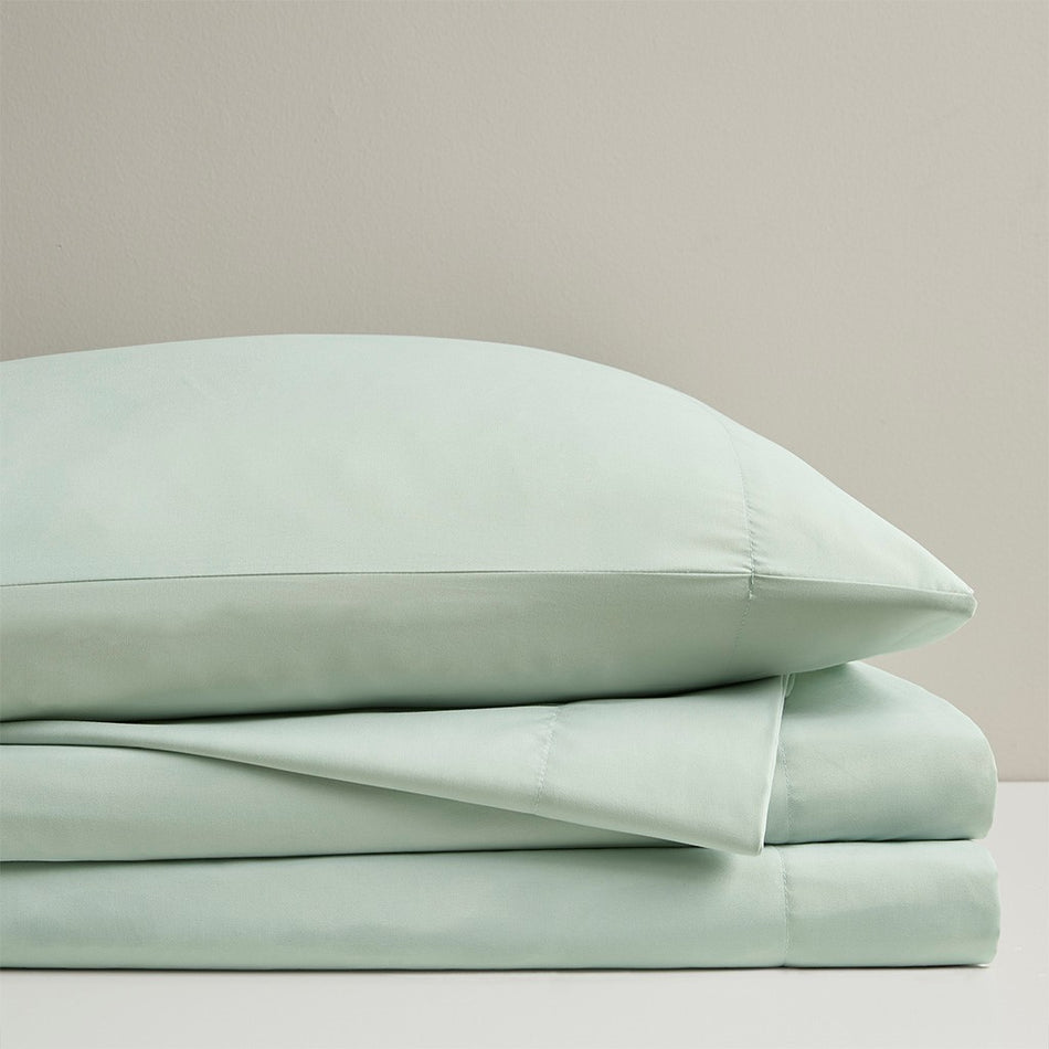 Smart Cool Microfiber Sheet Set - Aqua - Twin Size