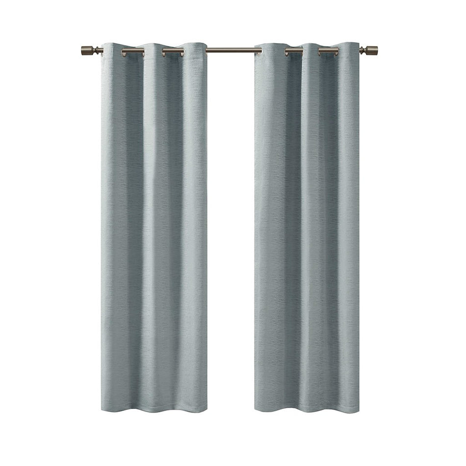 Avignon Pleat Curtain Panel with Tieback (Single) - Silver - 52x84"