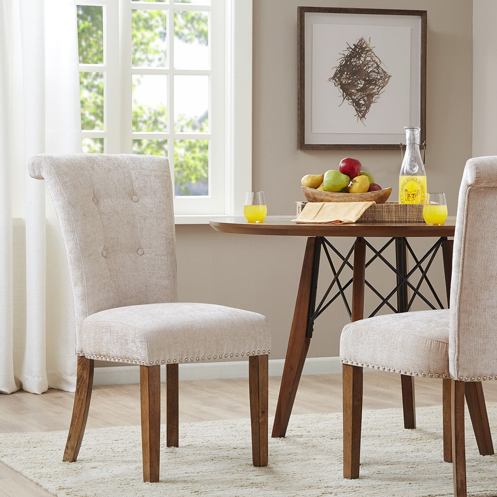 Madison Park Colfax Dining Chair (Set of 2) - Cream 