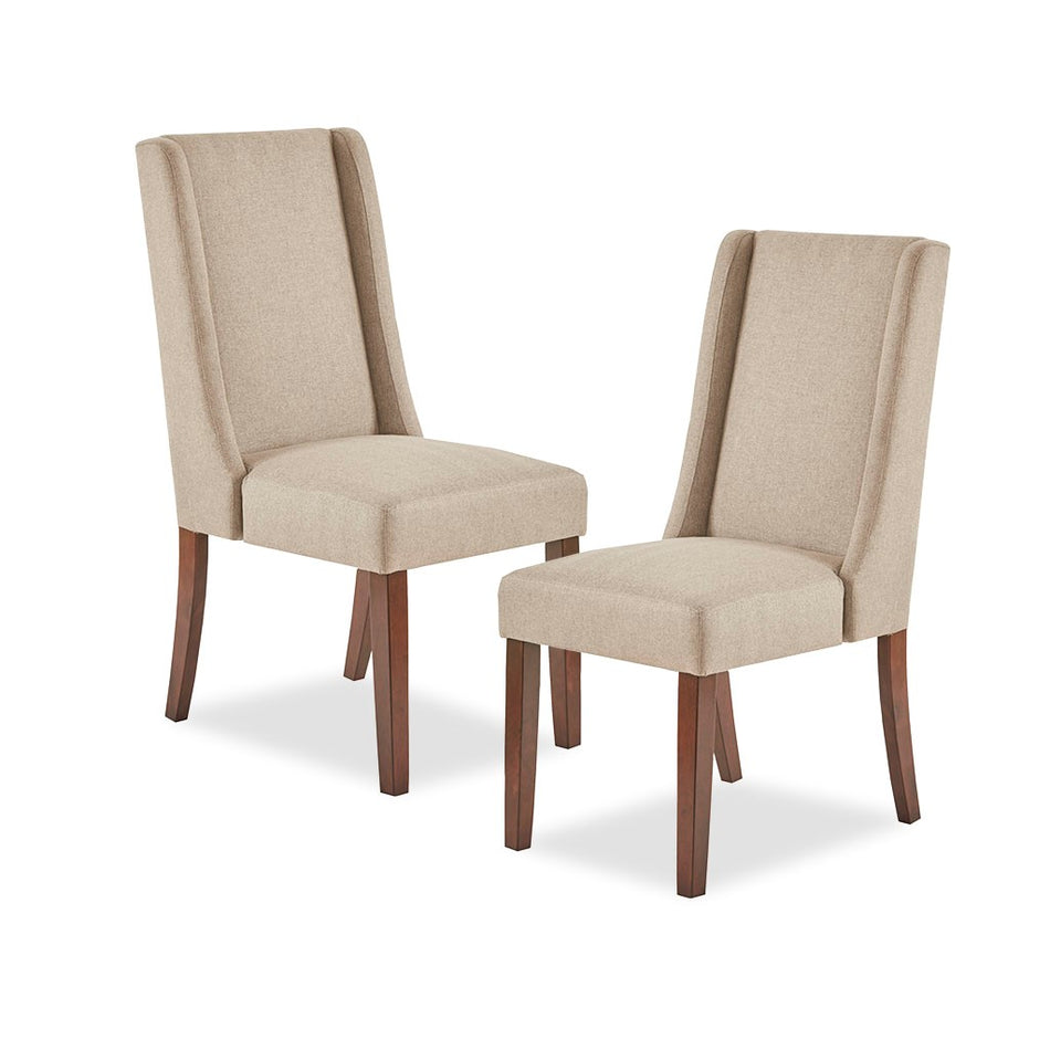 Brody Wing Dining Chair (Set of 2) - Taupe