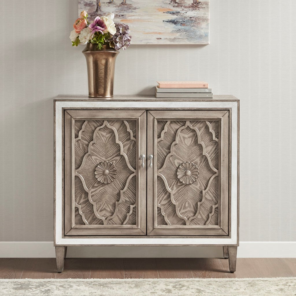 Madison Park Annalise 2 -Door Accent Cabinet - Natural 