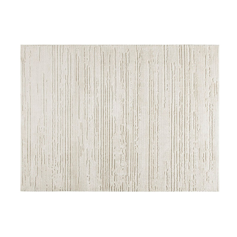 Madis Terni Textured Indoor Area Rug - Cream - 8x10'