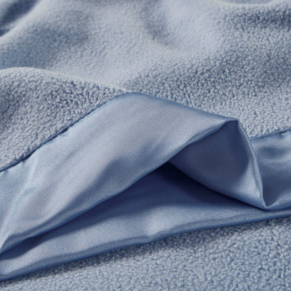 Micro Fleece Blanket - Blue - Full Size / Queen Size