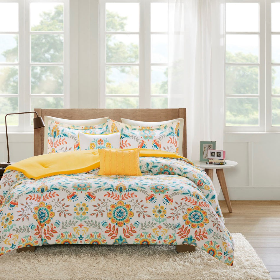 Nina Comforter Set - Multicolor - Twin Size / Twin XL Size