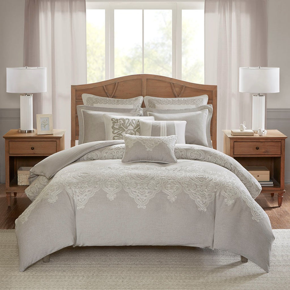 Barely There Comforter Set - Natural - Queen Size