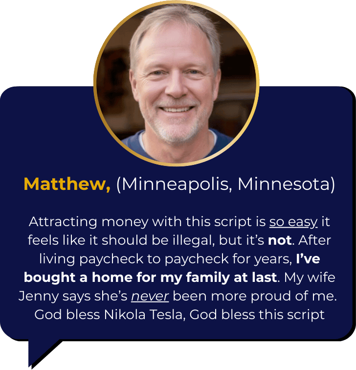 Tesla Wealth Script customer